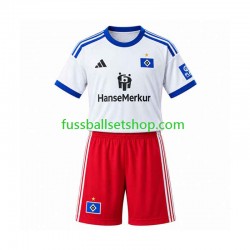 Günstige Fußball Trikotsatz Hamburger SV Kinder Heimtrikot 2026-2027 Kurzarm