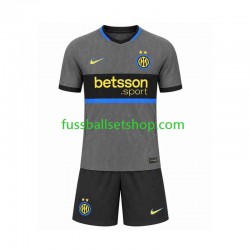 Günstige Fußball Trikotsatz Inter Mailand Kinder Ausweichtrikot 2026-2027 Kurzarm