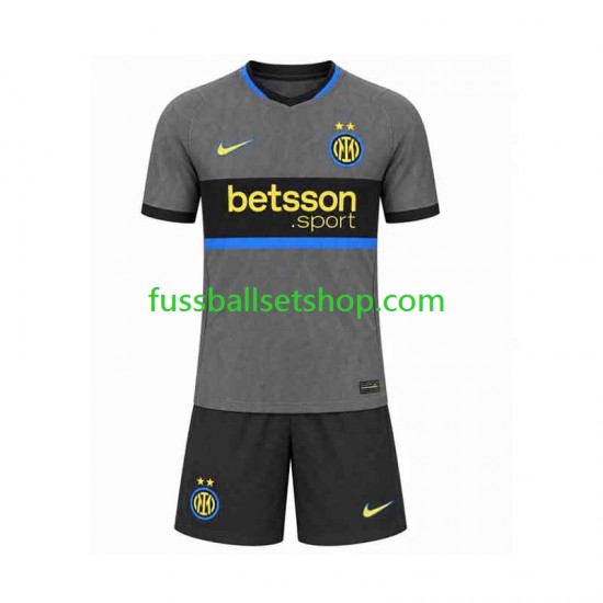 Günstige Fußball Trikotsatz Inter Mailand Kinder Ausweichtrikot 2026-2027 Kurzarm Günstige Fußball Trikotsatz Inter Mailand Kinder Ausweichtrikot 2026-2027 Kurzarm