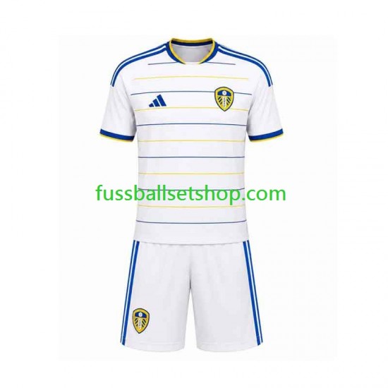 Günstige Fußball Trikotsatz Leeds United Kinder Heimtrikot 2026-2027 Kurzarm