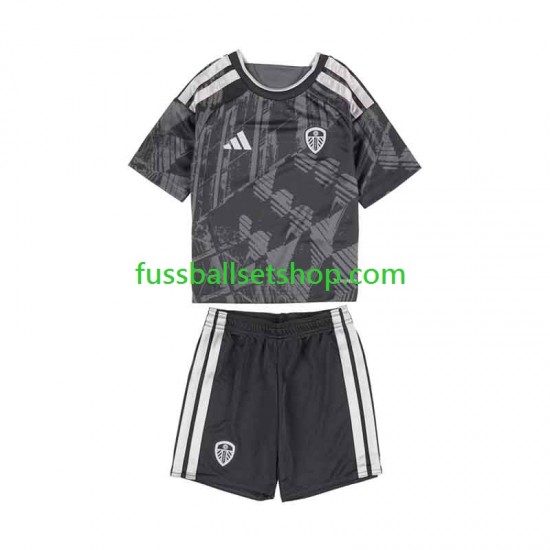 Günstige Fußball Trikotsatz Leeds United Kinder Ausweichtrikot 2026-2027 Kurzarm