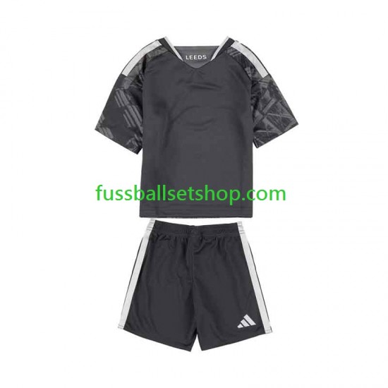 Günstige Fußball Trikotsatz Leeds United Kinder Ausweichtrikot 2026-2027 Kurzarm