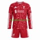 Günstige Fußball Trikotsatz Liverpool Kinder Heimtrikot 2026-2027 Langarm Günstige Fußball Trikotsatz Liverpool Kinder Heimtrikot 2026-2027 Langarm