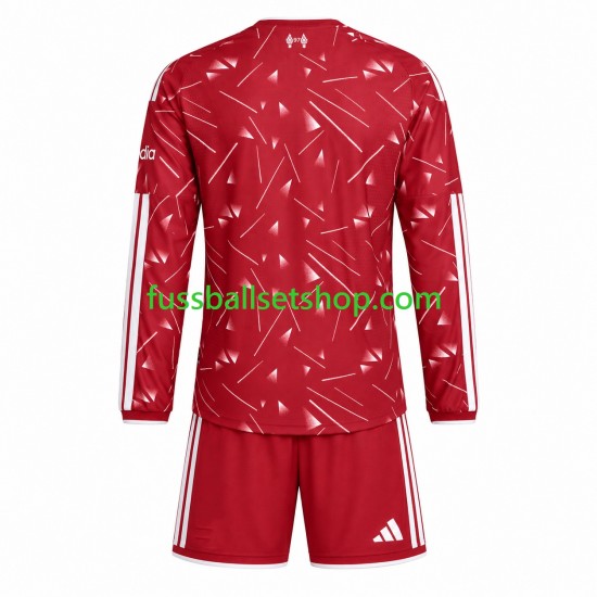 Günstige Fußball Trikotsatz Liverpool Kinder Heimtrikot 2026-2027 Langarm