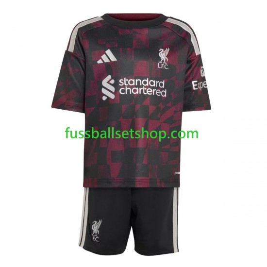 Günstige Fußball Trikotsatz Liverpool Kinder Ausweichtrikot 2026-2027 Kurzarm