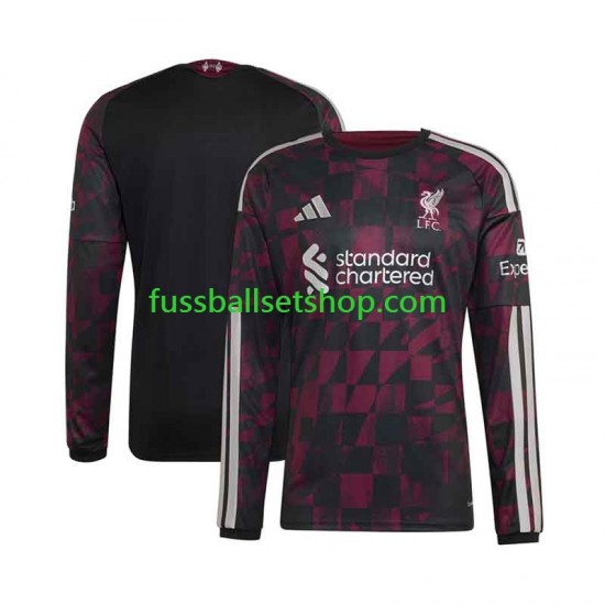 Günstige Fußball Trikotsatz Liverpool Herren Ausweichtrikot 2026-2027 Langarm