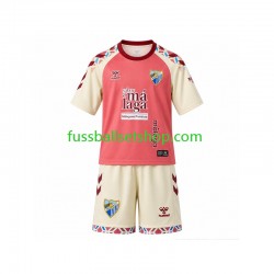 Günstige Fußball Trikotsatz Málaga CF Kinder Auswärtstrikot 2026-2027 Kurzarm
