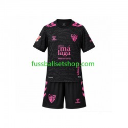 Günstige Fußball Trikotsatz Málaga CF Kinder Ausweichtrikot 2026-2027 Kurzarm