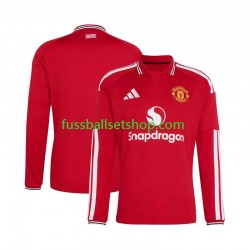 Günstige Fußball Trikotsatz Manchester United Herren Heimtrikot 2026-2027 Langarm