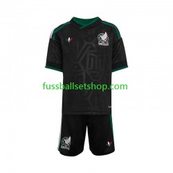 Günstige Fußball Trikotsatz Mexiko Kinder Ausweichtrikot 2026 Kurzarm