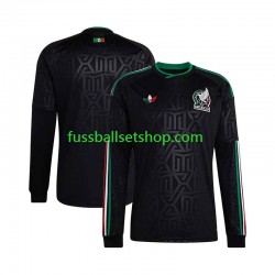 Günstige Fußball Trikotsatz Mexiko Herren Ausweichtrikot 2026 Langarm