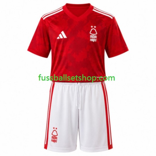 Günstige Fußball Trikotsatz Nottingham Forest Kinder Heimtrikot 2026-2027 Kurzarm Günstige Fußball Trikotsatz Nottingham Forest Kinder Heimtrikot 2026-2027 Kurzarm