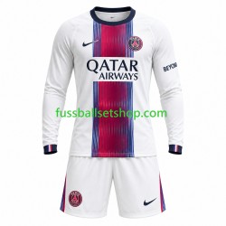 Günstige Fußball Trikotsatz Paris Saint-Germain  Kinder Auswärtstrikot 2026-2027 Langarm