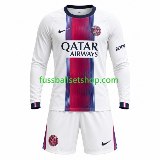 Günstige Fußball Trikotsatz Paris Saint-Germain Kinder Auswärtstrikot 2026-2027 Langarm Günstige Fußball Trikotsatz Paris Saint-Germain Kinder Auswärtstrikot 2026-2027 Langarm