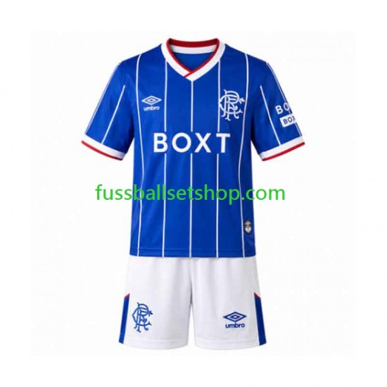 Günstige Fußball Trikotsatz Rangers Kinder Heimtrikot 2026-2027 Kurzarm