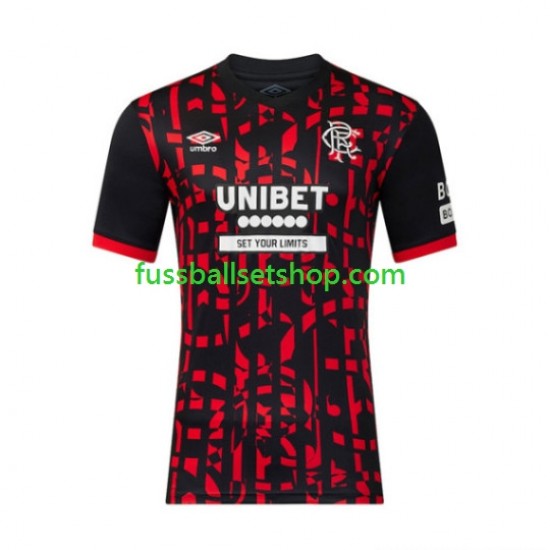 Günstige Fußball Trikotsatz Rangers Herren Ausweichtrikot 2026-2027 Kurzarm