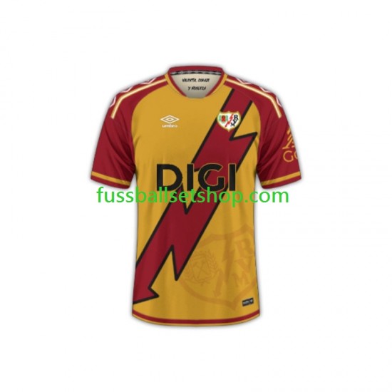 Günstige Fußball Trikotsatz Rayo Vallecano Herren Ausweichtrikot 2026-2027 Kurzarm