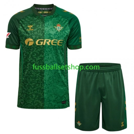 Günstige Fußball Trikotsatz Betis Sevilla Kinder Auswärtstrikot 2026-2027 Kurzarm Günstige Fußball Trikotsatz Betis Sevilla Kinder Auswärtstrikot 2026-2027 Kurzarm