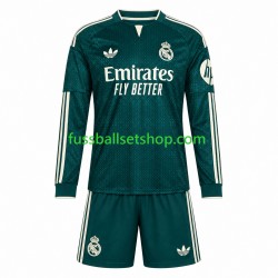 Günstige Fußball Trikotsatz Real Madrid  Kinder Auswärtstrikot 2026-2027 Langarm