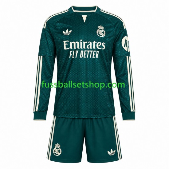 Günstige Fußball Trikotsatz Real Madrid Kinder Auswärtstrikot 2026-2027 Langarm Günstige Fußball Trikotsatz Real Madrid Kinder Auswärtstrikot 2026-2027 Langarm
