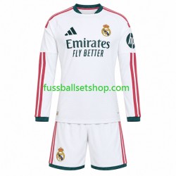 Günstige Fußball Trikotsatz Real Madrid Kinder Heimtrikot 2026-2027 Langarm
