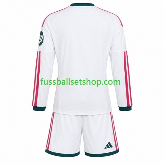 Günstige Fußball Trikotsatz Real Madrid Kinder Heimtrikot 2026-2027 Langarm