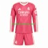 Günstige Fußball Trikotsatz Real Madrid Kinder Ausweichtrikot 2026-2027 Langarm