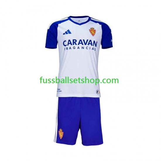 Günstige Fußball Trikotsatz Real Zaragoza Kinder Heimtrikot 2026-2027 Kurzarm