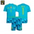 Günstige Fußball Trikotsatz Spanien David Raya 1 Torwart Kinder Heimtrikot 2026-2027 Kurzarm