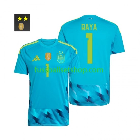 Günstige Fußball Trikotsatz Spanien David Raya 1 Torwart Herren Heimtrikot 2026-2027 Kurzarm