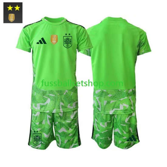 Günstige Fußball Trikotsatz Spanien Torwart Kinder Ausweichtrikot 2026-2027 Kurzarm Günstige Fußball Trikotsatz Spanien Torwart Kinder Ausweichtrikot 2026-2027 Kurzarm