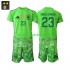 Günstige Fußball Trikotsatz Spanien Unai Simon 23 Torwart Kinder Ausweichtrikot 2026-2027 Kurzarm