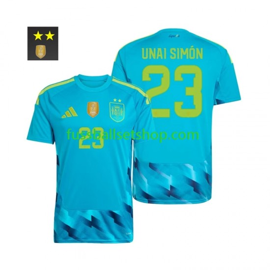 Günstige Fußball Trikotsatz Spanien Unai Simon 23 Torwart Herren Heimtrikot 2026-2027 Kurzarm