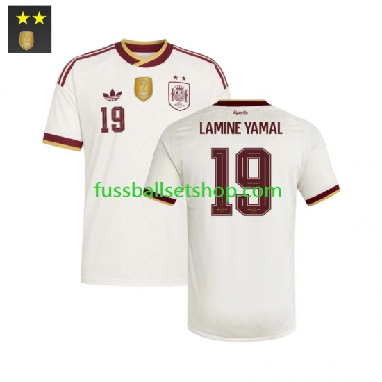 Günstige Fußball Trikotsatz Spanien Lamine Yamal 19 Herren Auswärtstrikot 2026-2027 Kurzarm