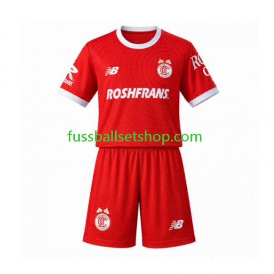 Günstige Fußball Trikotsatz Toluca Kinder Heimtrikot 2026-2027 Kurzarm Günstige Fußball Trikotsatz Toluca Kinder Heimtrikot 2026-2027 Kurzarm