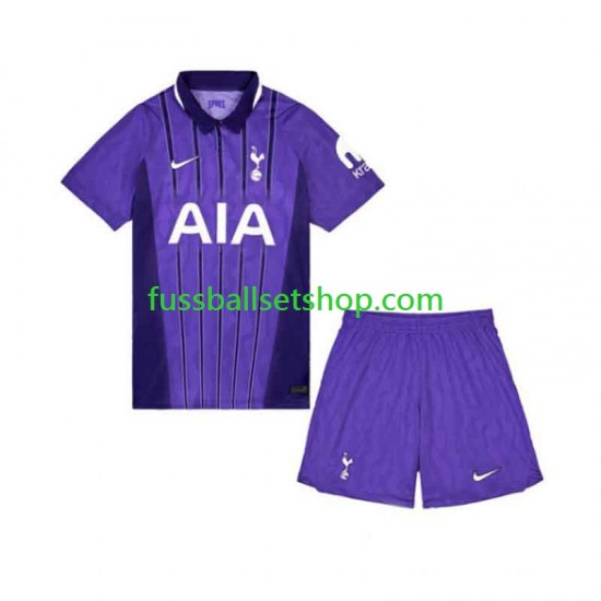 Günstige Fußball Trikotsatz Tottenham Hotspur Kinder Ausweichtrikot 2026-2027 Kurzarm