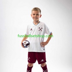 Günstige Fußball Trikotsatz West Ham United Kinder Auswärtstrikot 2026-2027 Kurzarm