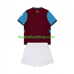 Günstige Fußball Trikotsatz West Ham United Kinder Heimtrikot 2026-2027 Kurzarm