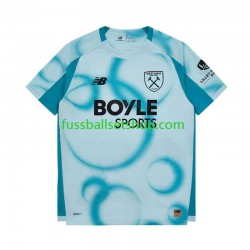 Günstige Fußball Trikotsatz West Ham United Herren Ausweichtrikot 2026-2027 Kurzarm