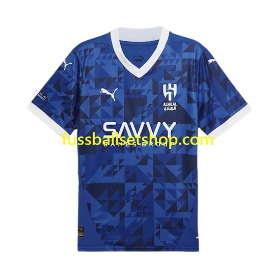 Günstige Fußball Trikotsatz Al Hilal Herren Heimtrikot 2024-2025 Kurzarm