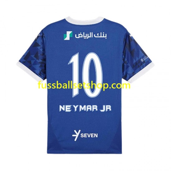 Günstige Fußball Trikotsatz Al Hilal Neymar JR 10 Herren Heimtrikot 2024-2025 Kurzarm