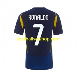 Günstige Fußball Trikotsatz Al Nassr Cristiano Ronaldo 7 Herren Auswärtstrikot 2024-2025 Kurzarm
