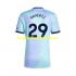 Günstige Fußball Trikotsatz Arsenal Kai Havertz 29 Herren Ausweichtrikot 2024-2025 Kurzarm