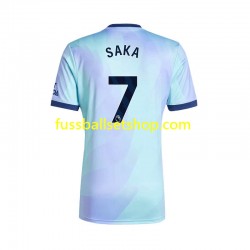 Günstige Fußball Trikotsatz Arsenal SAKA 7 Herren Ausweichtrikot 2024-2025 Kurzarm