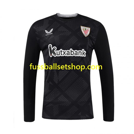 Günstige Fußball Trikotsatz Athletic Bilbao Torwart Herren Heimtrikot 2024-2025 Langarm