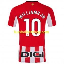 Günstige Fußball Trikotsatz Athletic Bilbao Williams JR 10 Herren Heimtrikot 2024-2025 Kurzarm