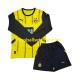 Günstige Fußball Trikotsatz Borussia Dortmund Kinder Heimtrikot 2024-2025 Langarm