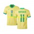 Günstige Fußball Trikotsatz Brasilien RAPHINHA 11 Herren Heimtrikot 2024 Kurzarm