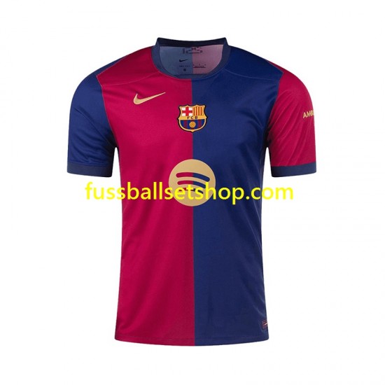 Günstige Fußball Trikotsatz FC Barcelona RAPHINHA 11 Herren Heimtrikot 2024-2025 Kurzarm