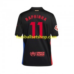 Günstige Fußball Trikotsatz FC Barcelona RAPHINHA 11 Herren Ausweichtrikot 2024-2025 Kurzarm